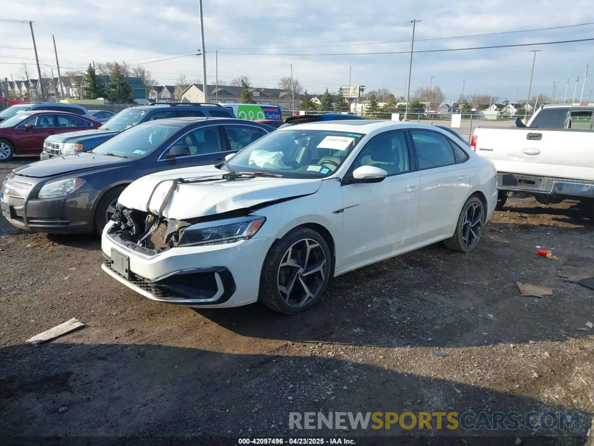 2 Photograph of a damaged car 1VWMA7A34LC020624 VOLKSWAGEN PASSAT 2020