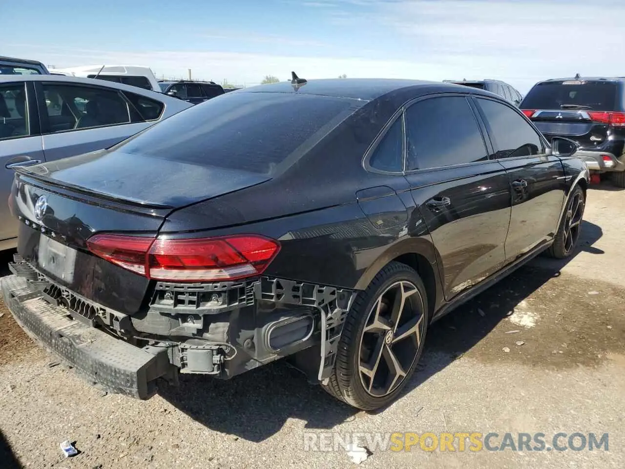 3 Photograph of a damaged car 1VWMA7A36LC017885 VOLKSWAGEN PASSAT 2020