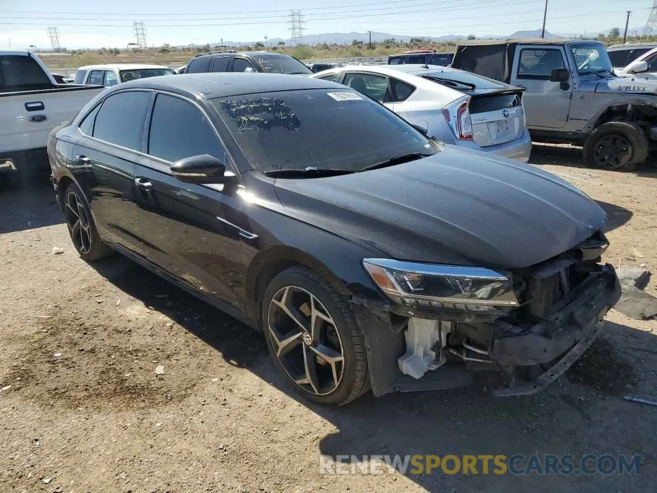 4 Photograph of a damaged car 1VWMA7A36LC017885 VOLKSWAGEN PASSAT 2020
