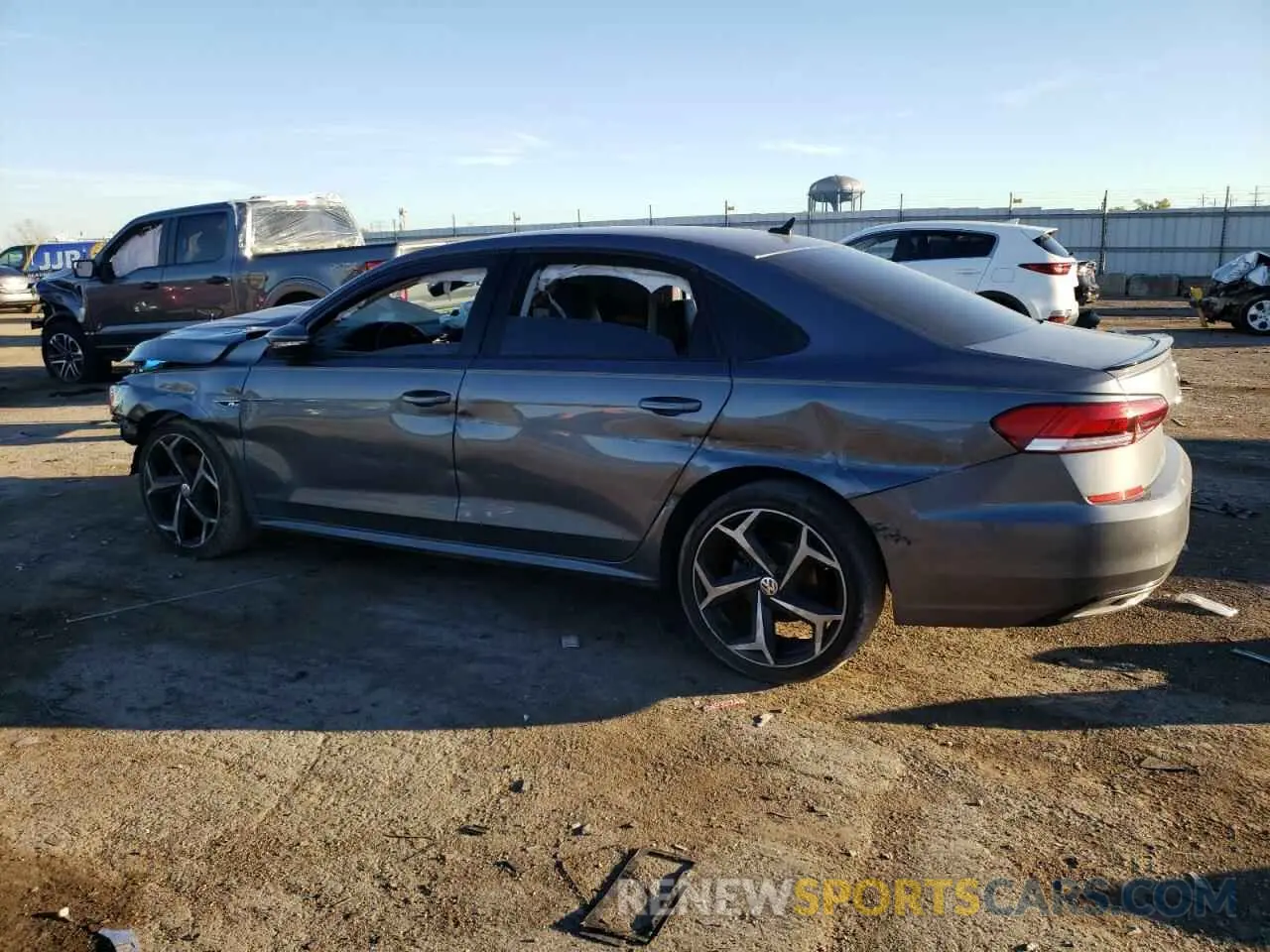 2 Photograph of a damaged car 1VWMA7A38LC008489 VOLKSWAGEN PASSAT 2020