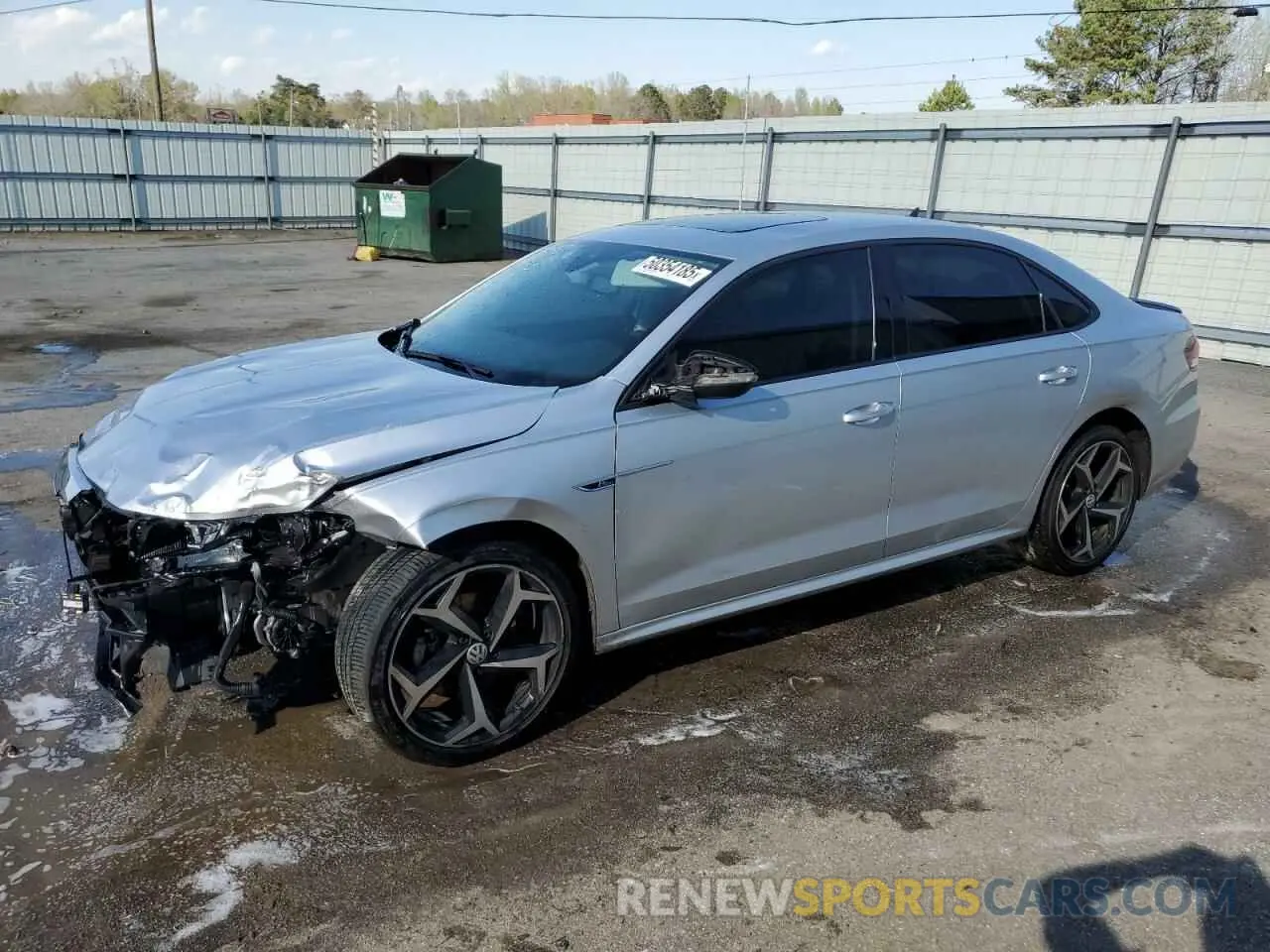 1 Photograph of a damaged car 1VWMA7A3XLC027108 VOLKSWAGEN PASSAT 2020