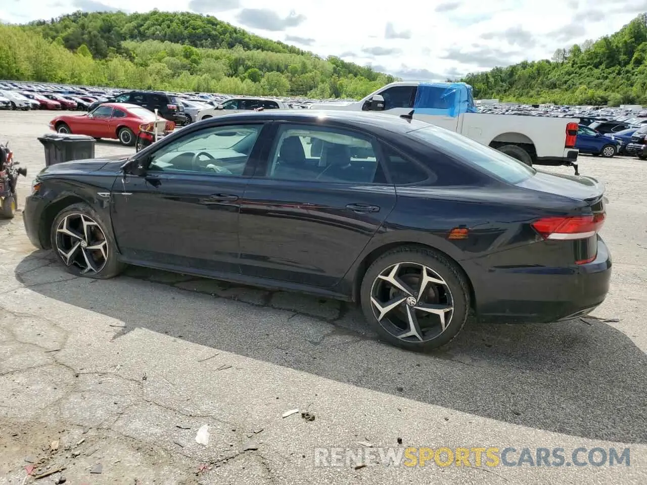 2 Photograph of a damaged car 1VWMA7A3XLC027853 VOLKSWAGEN PASSAT 2020