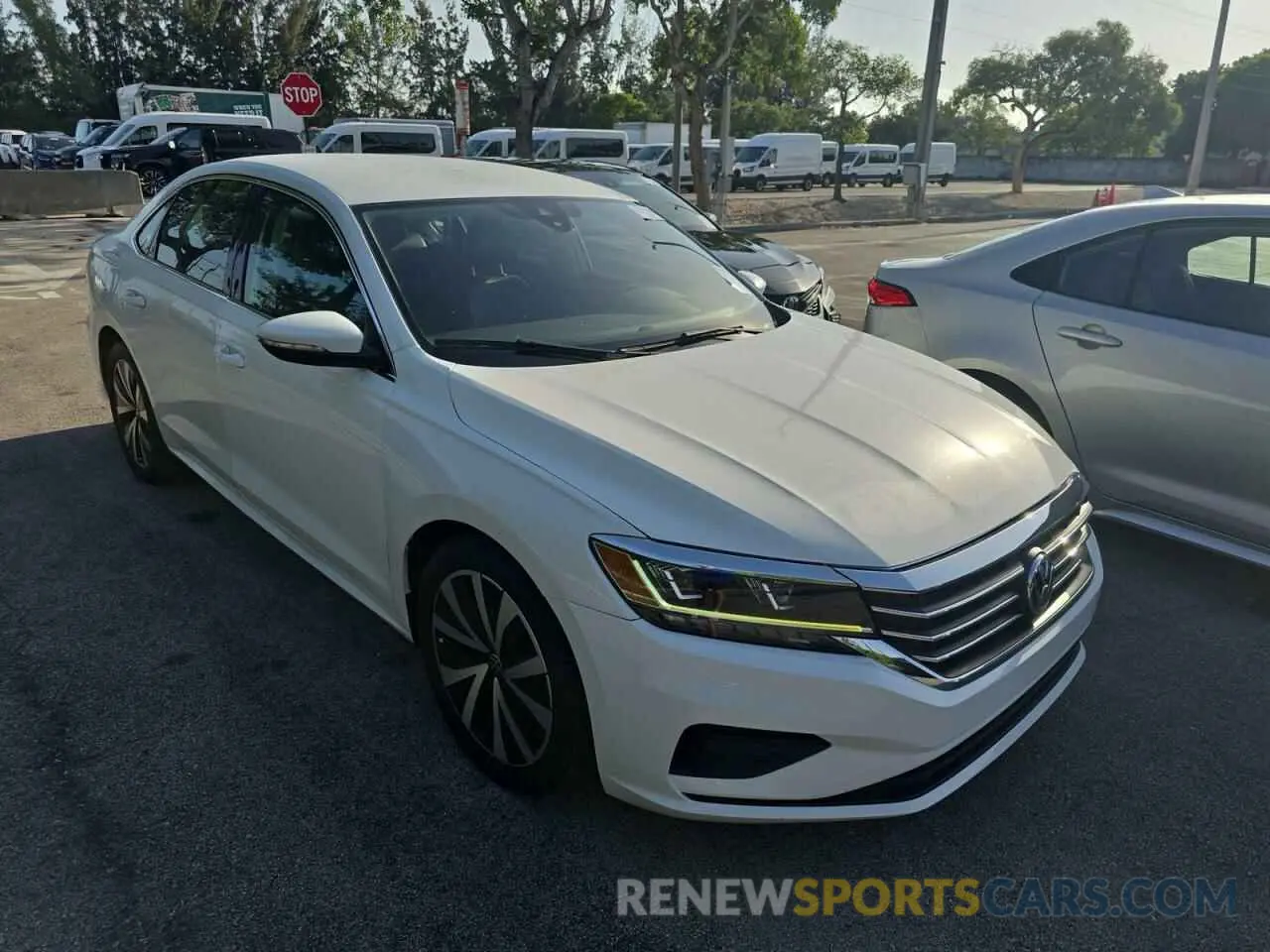 1 Photograph of a damaged car 1VWSA7A30LC014553 VOLKSWAGEN PASSAT 2020