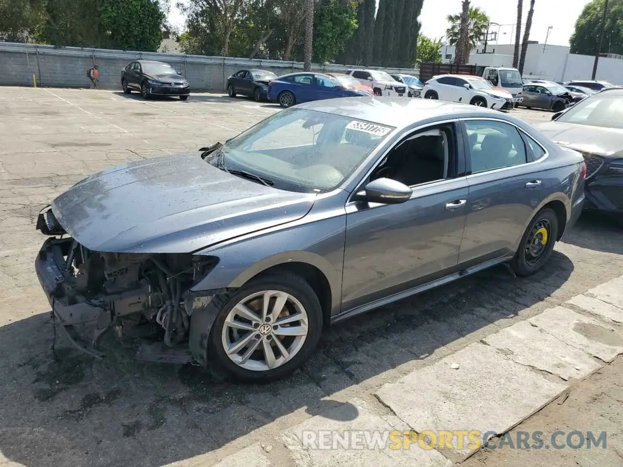 1 Photograph of a damaged car 1VWSA7A31LC027022 VOLKSWAGEN PASSAT 2020