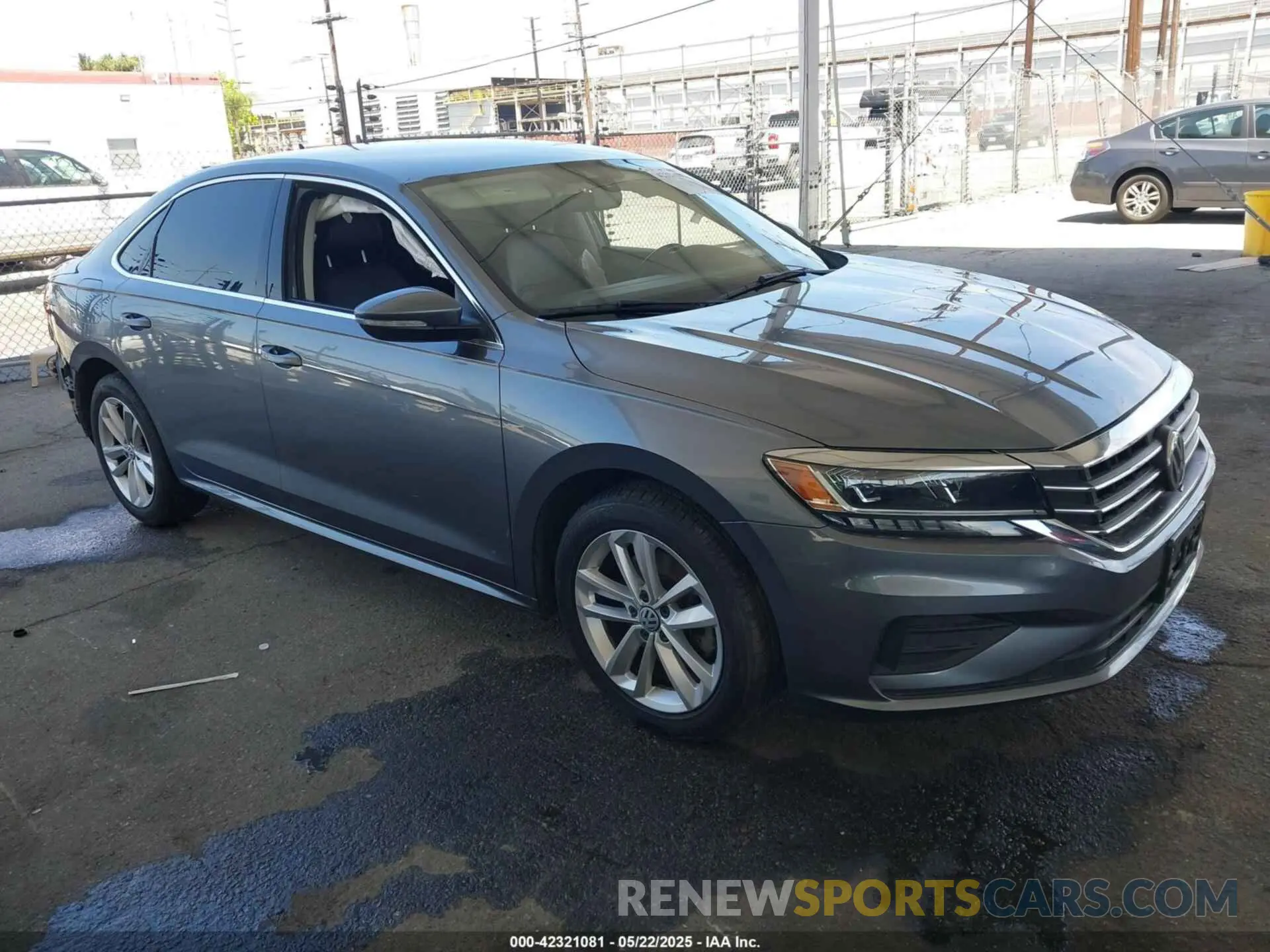 1 Photograph of a damaged car 1VWSA7A31LCOO9944 VOLKSWAGEN PASSAT 2020