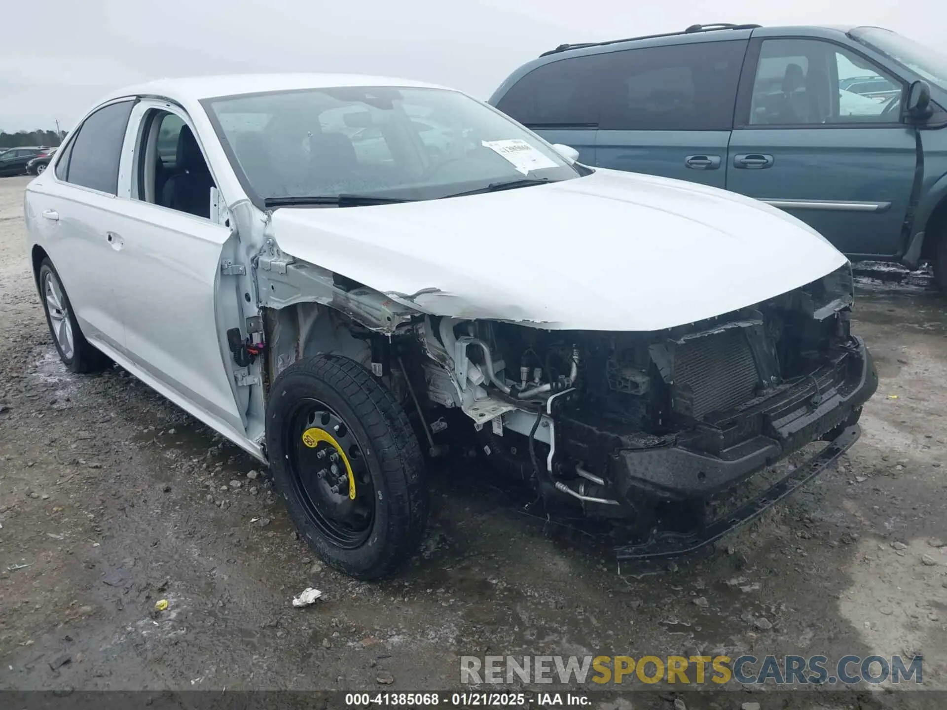 1 Photograph of a damaged car 1VWSA7A32LC009225 VOLKSWAGEN PASSAT 2020