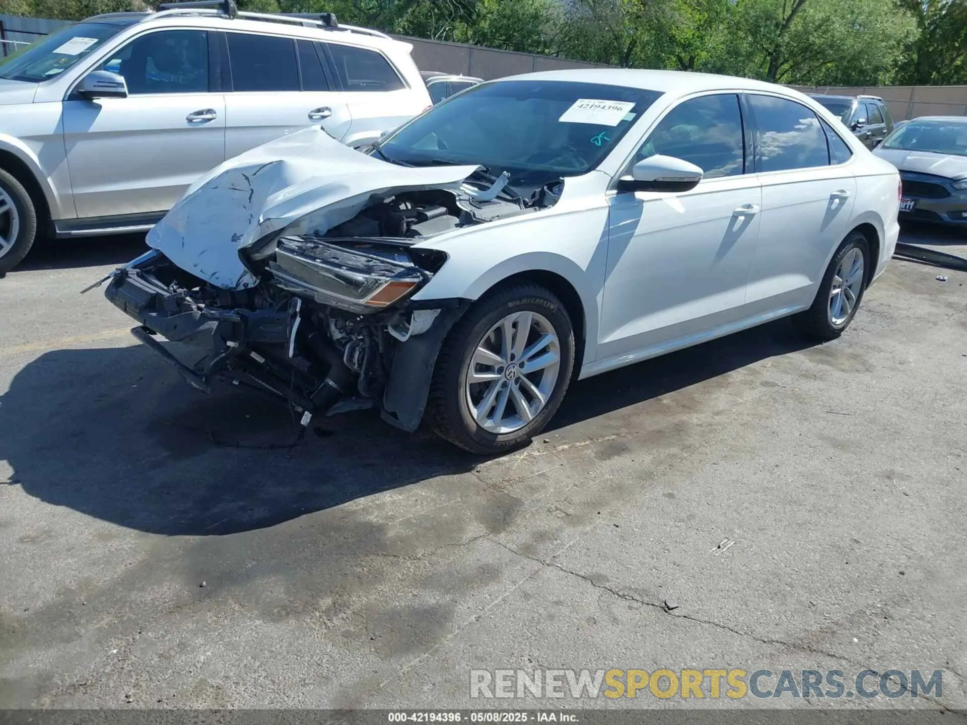 2 Photograph of a damaged car 1VWSA7A32LC010911 VOLKSWAGEN PASSAT 2020