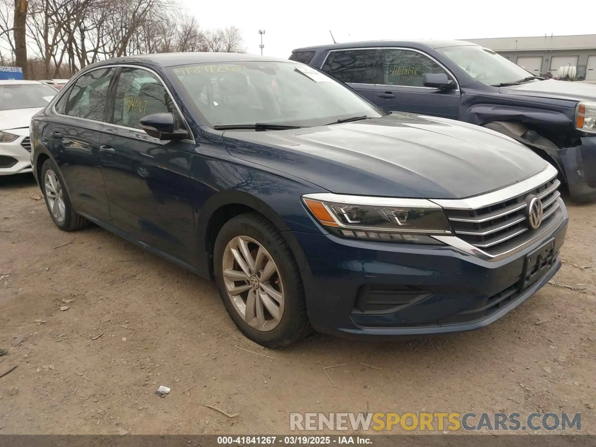 1 Photograph of a damaged car 1VWSA7A32LC011086 VOLKSWAGEN PASSAT 2020
