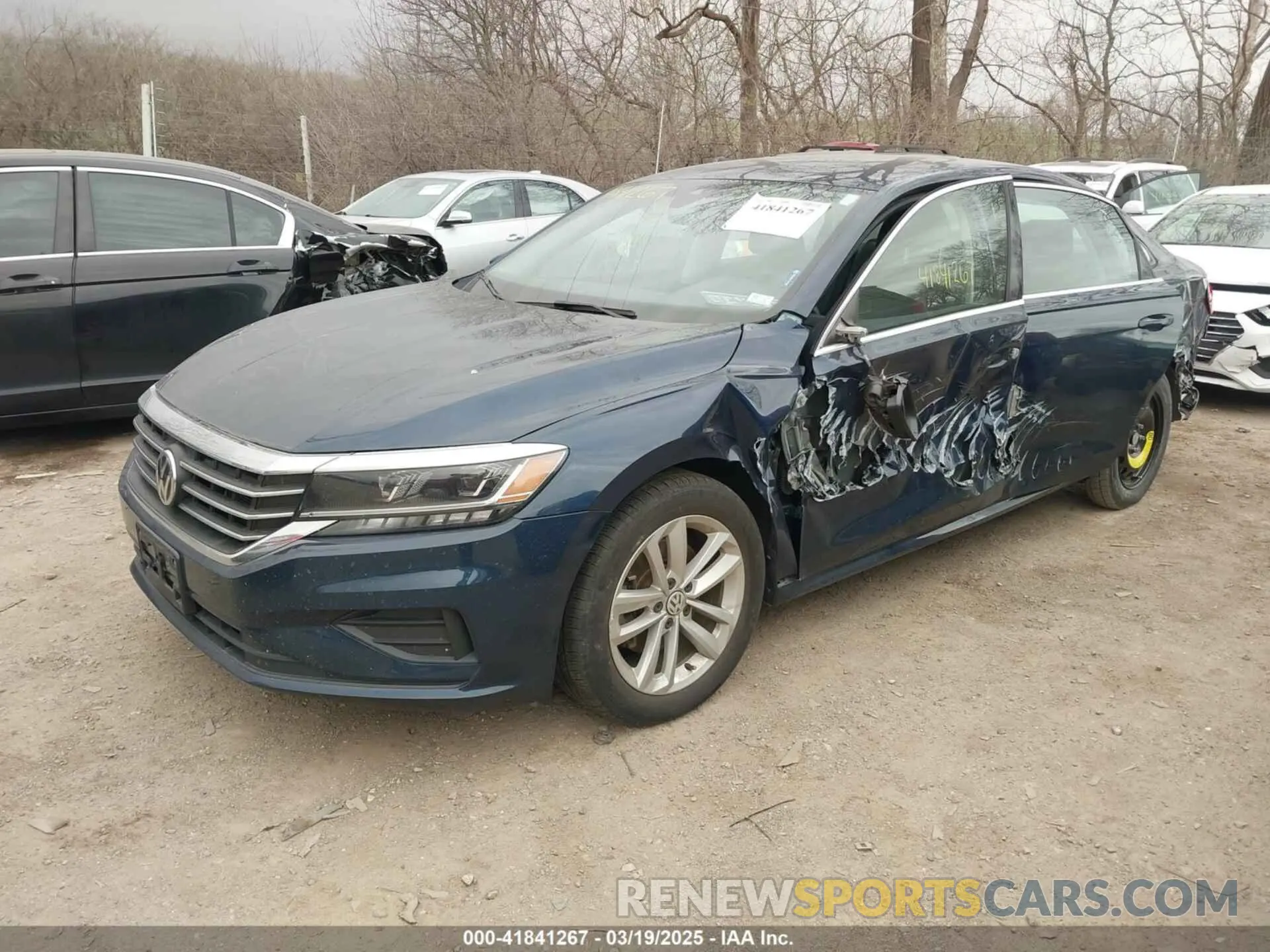 2 Photograph of a damaged car 1VWSA7A32LC011086 VOLKSWAGEN PASSAT 2020