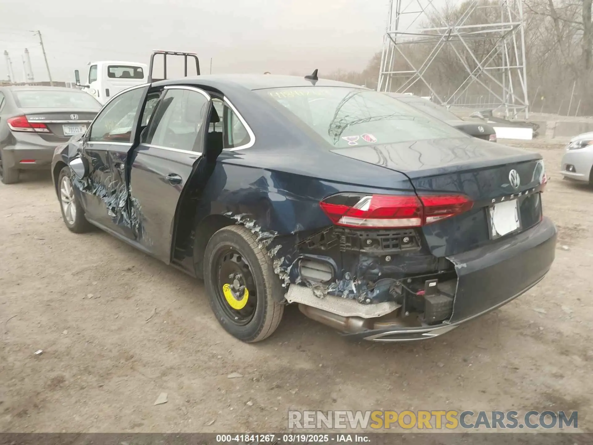 3 Photograph of a damaged car 1VWSA7A32LC011086 VOLKSWAGEN PASSAT 2020