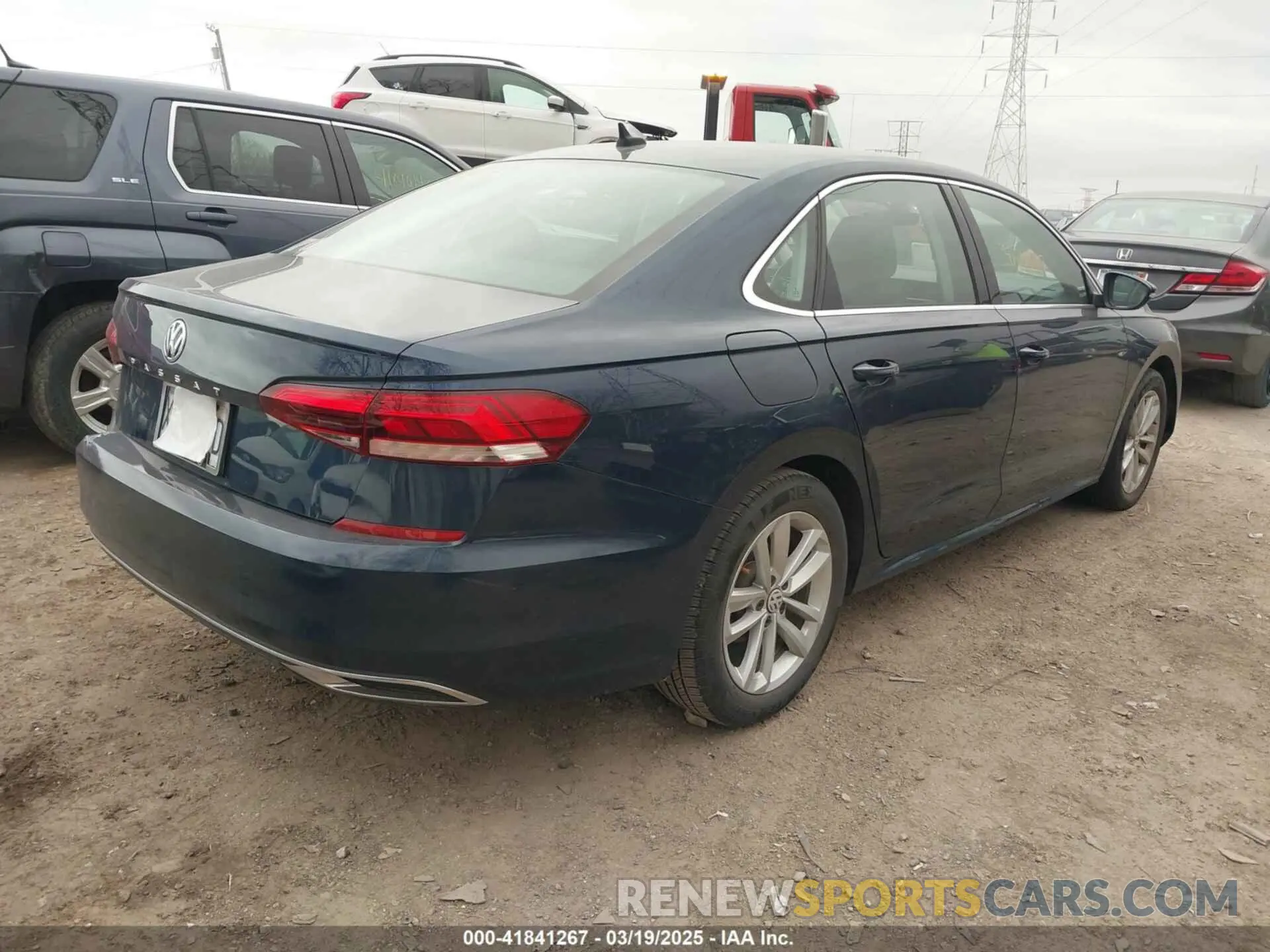 4 Photograph of a damaged car 1VWSA7A32LC011086 VOLKSWAGEN PASSAT 2020