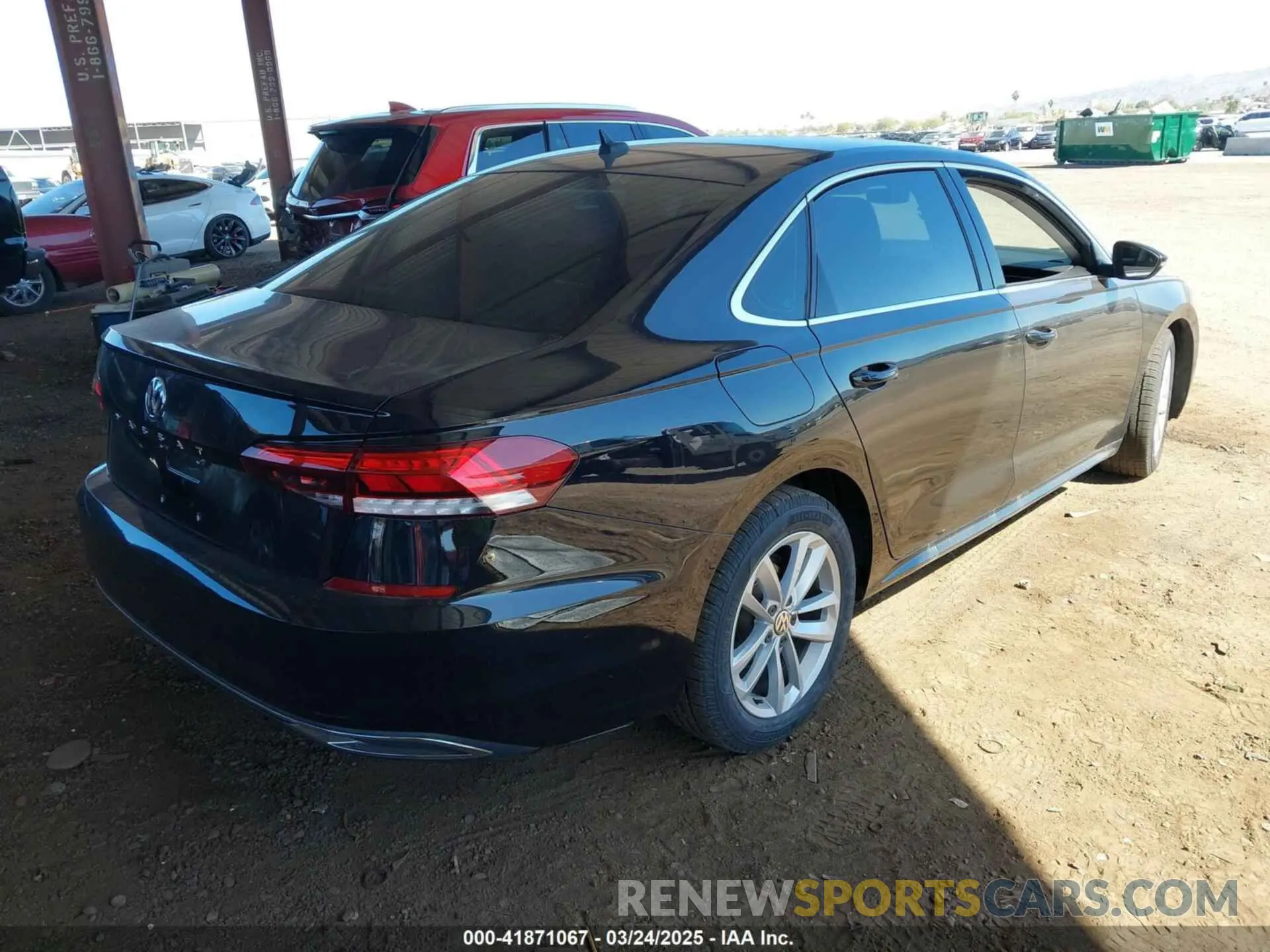 4 Photograph of a damaged car 1VWSA7A33LC006155 VOLKSWAGEN PASSAT 2020