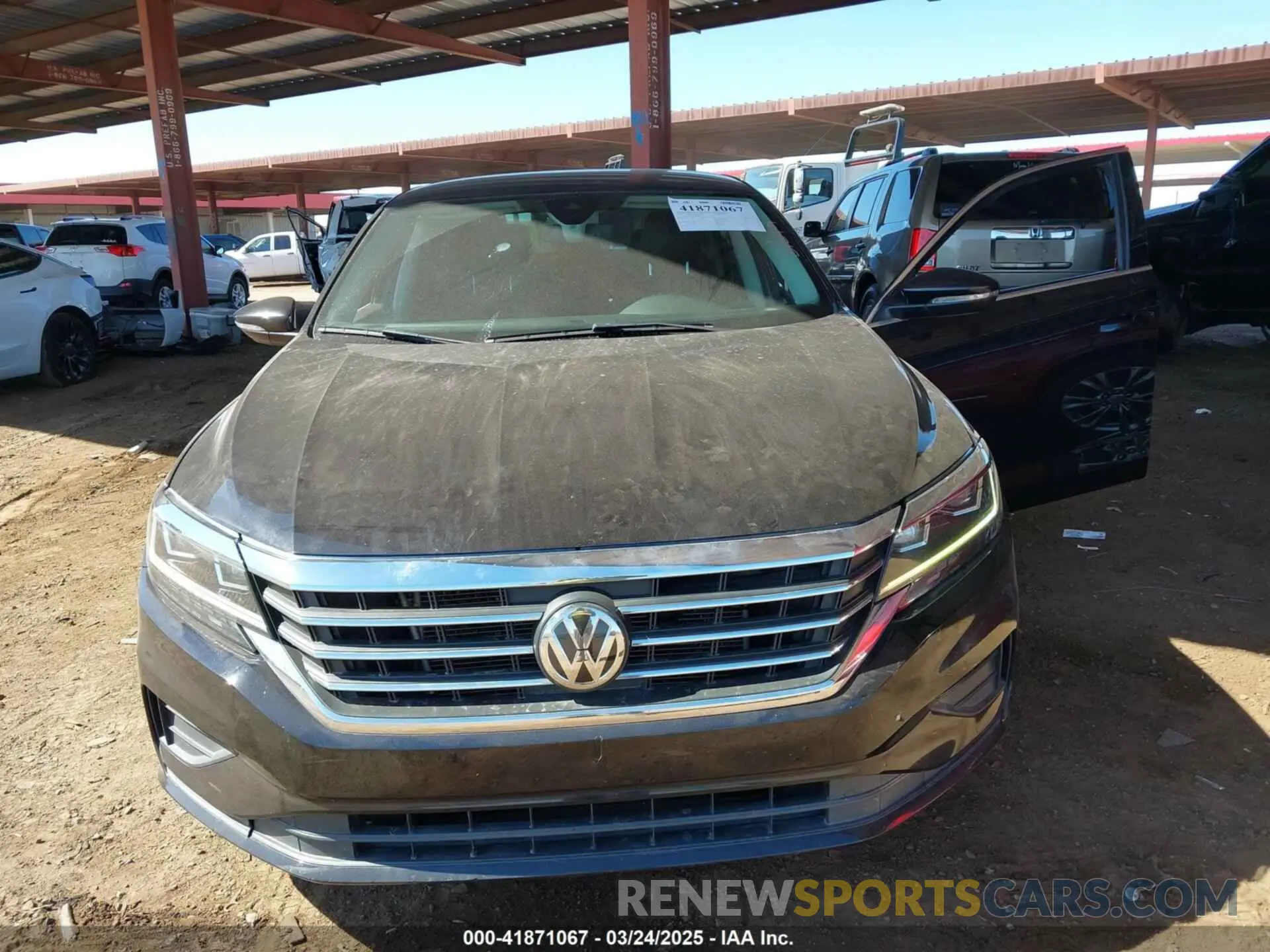 6 Photograph of a damaged car 1VWSA7A33LC006155 VOLKSWAGEN PASSAT 2020