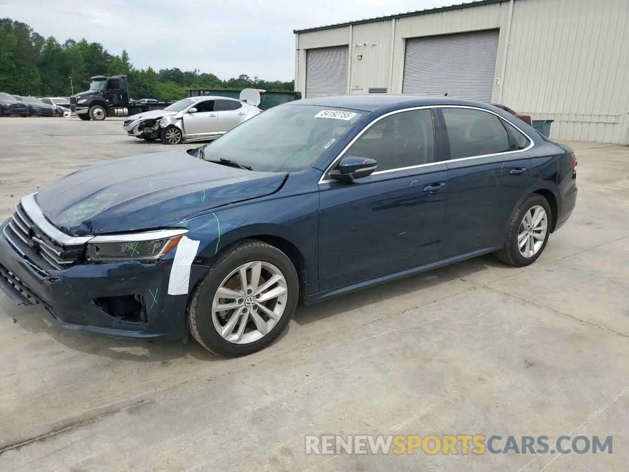 1 Photograph of a damaged car 1VWSA7A33LC016992 VOLKSWAGEN PASSAT 2020