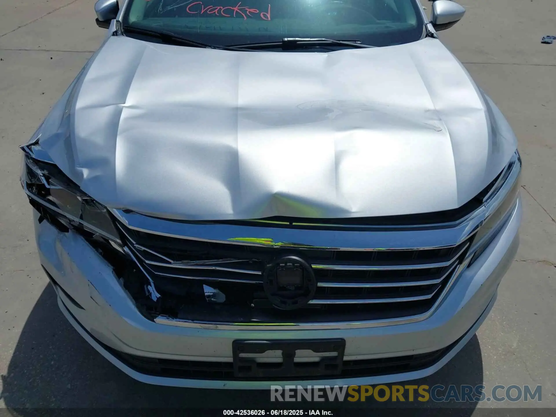 20 Photograph of a damaged car 1VWSA7A36LC026349 VOLKSWAGEN PASSAT 2020