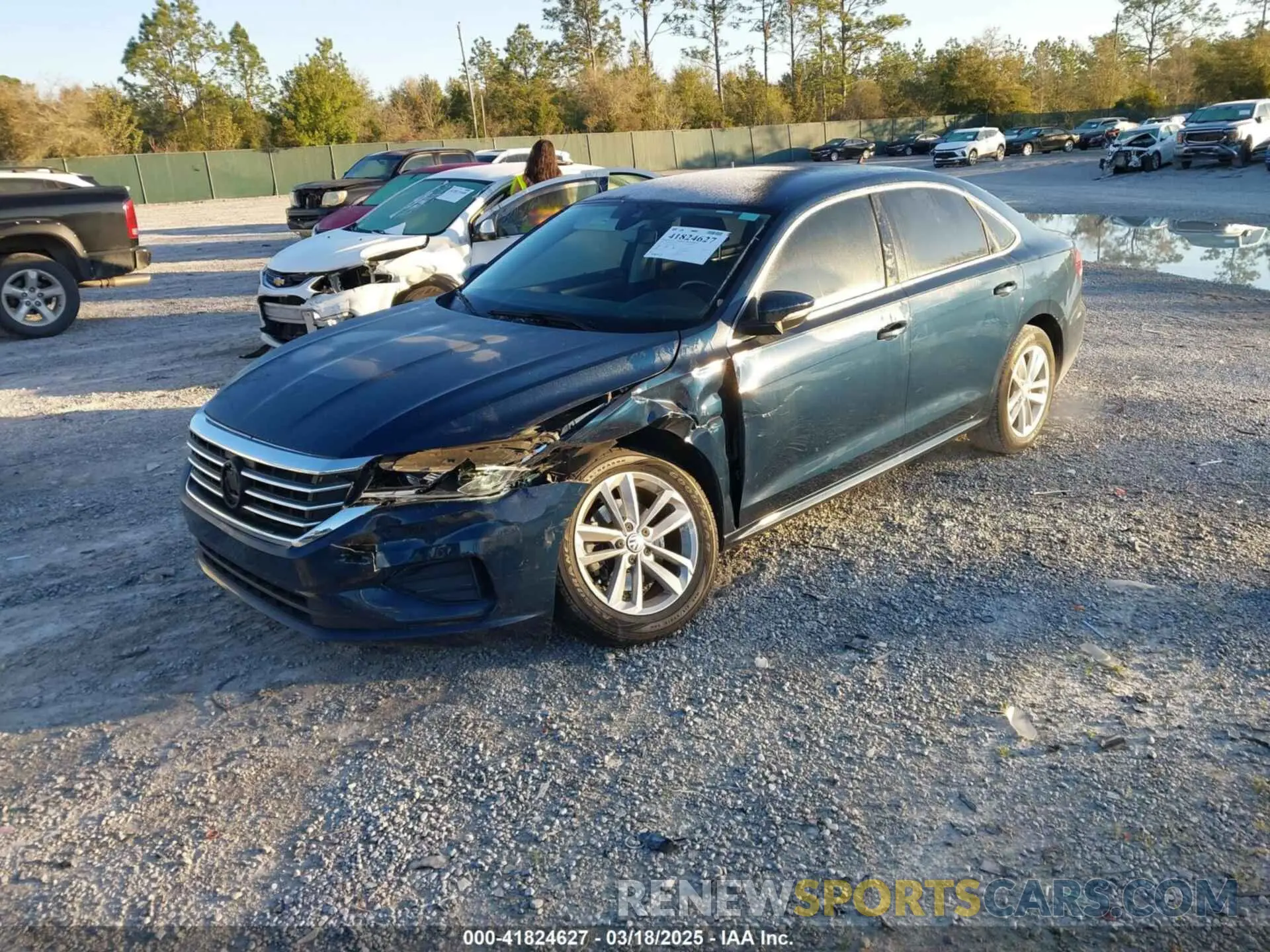 2 Photograph of a damaged car 1VWSA7A37LC009737 VOLKSWAGEN PASSAT 2020