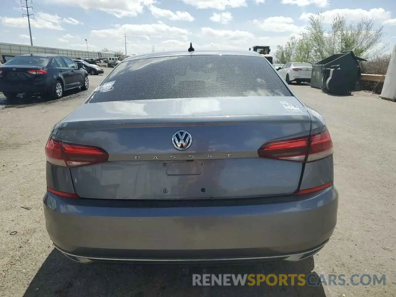 6 Photograph of a damaged car 1VWSA7A38LC009567 VOLKSWAGEN PASSAT 2020