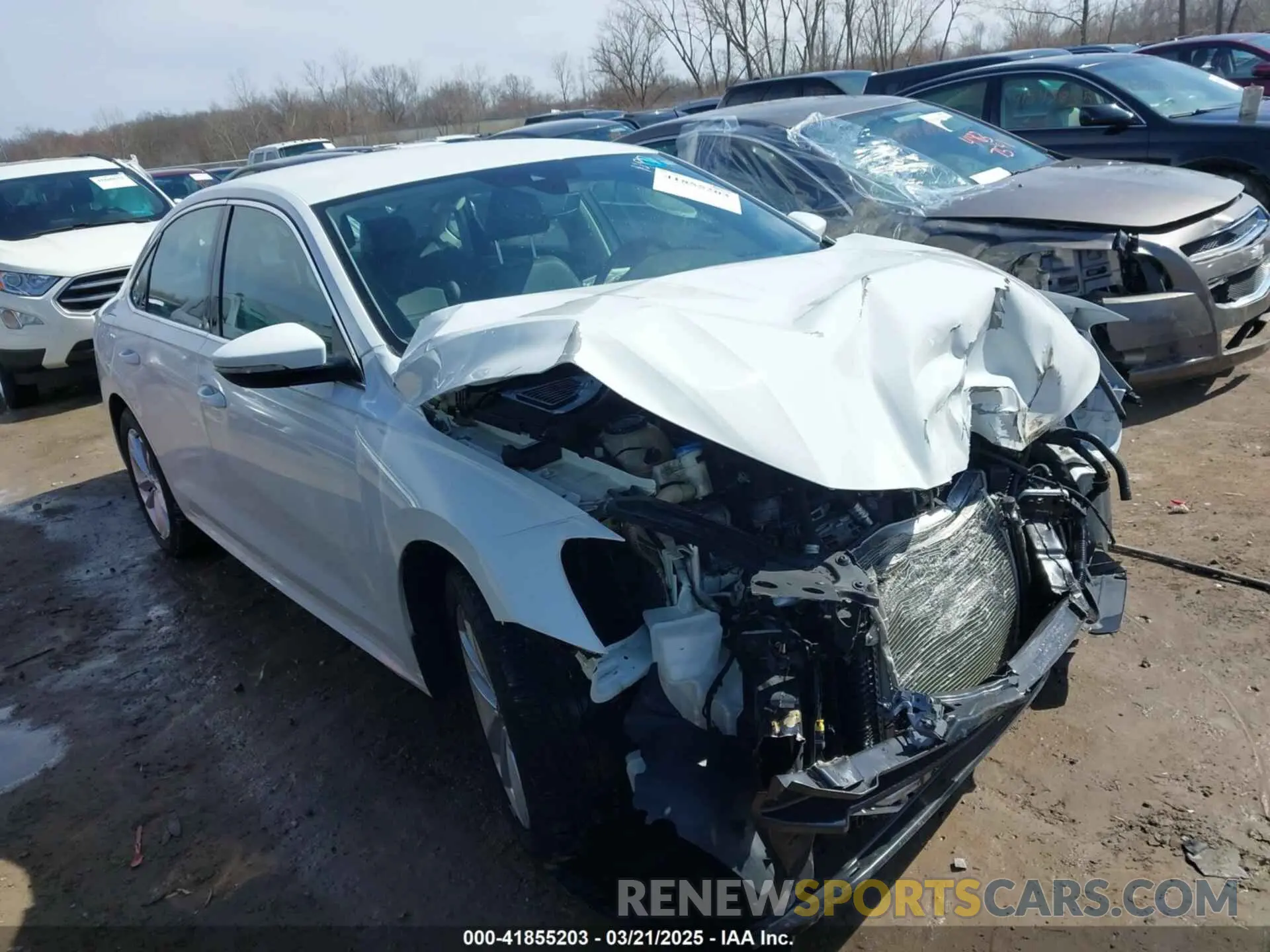 1 Photograph of a damaged car 1VWSA7A39LC021369 VOLKSWAGEN PASSAT 2020