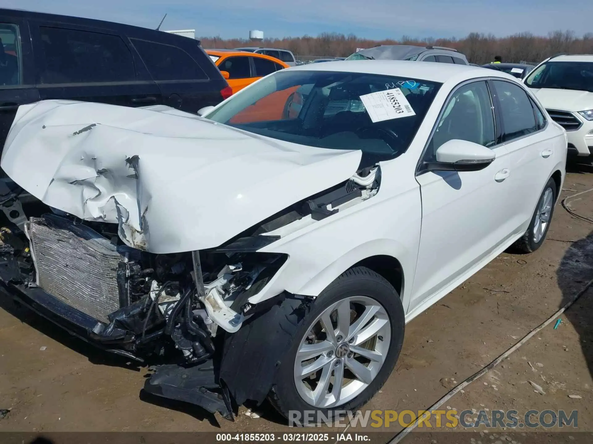 2 Photograph of a damaged car 1VWSA7A39LC021369 VOLKSWAGEN PASSAT 2020