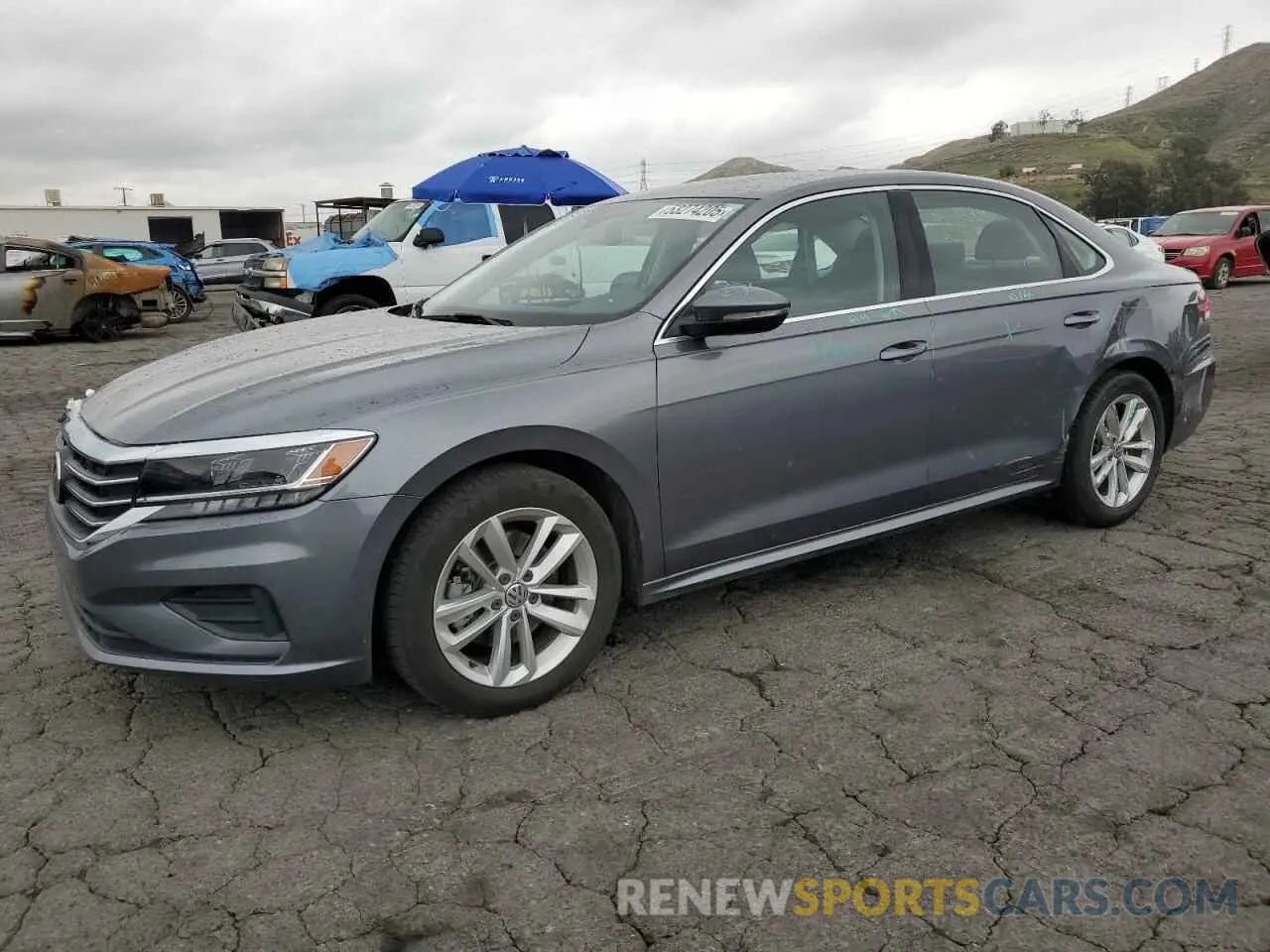 1 Photograph of a damaged car 1VWSA7A3XLC025589 VOLKSWAGEN PASSAT 2020