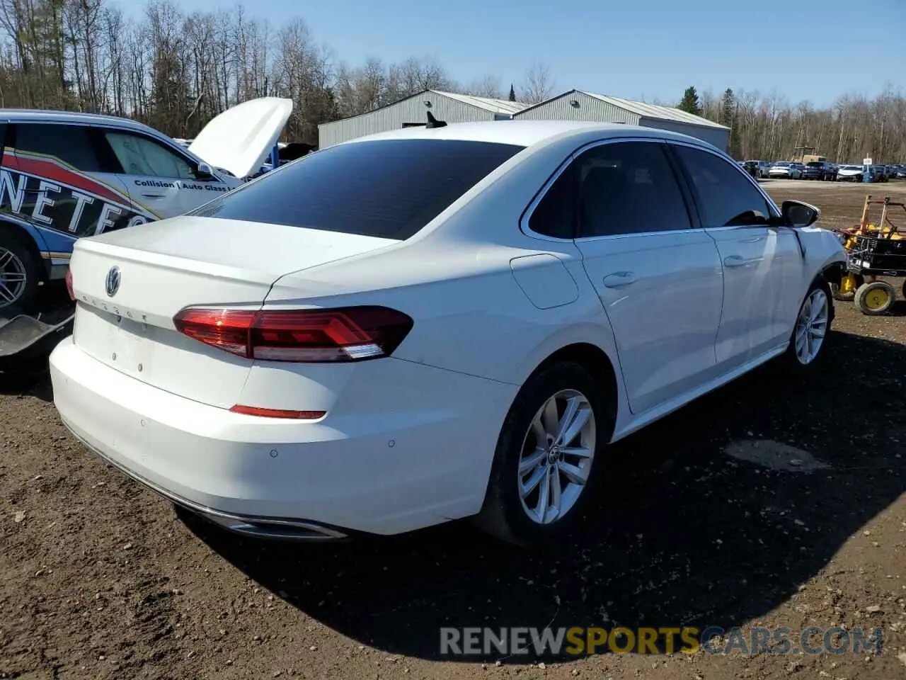 3 Photograph of a damaged car 1VWUA7A32LC014580 VOLKSWAGEN PASSAT 2020