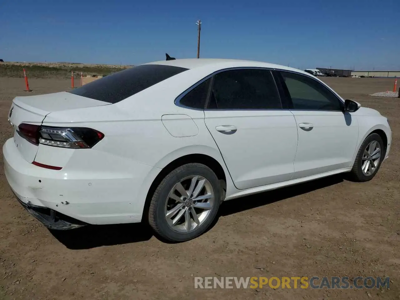 3 Photograph of a damaged car 1VWUA7A39LC008095 VOLKSWAGEN PASSAT 2020