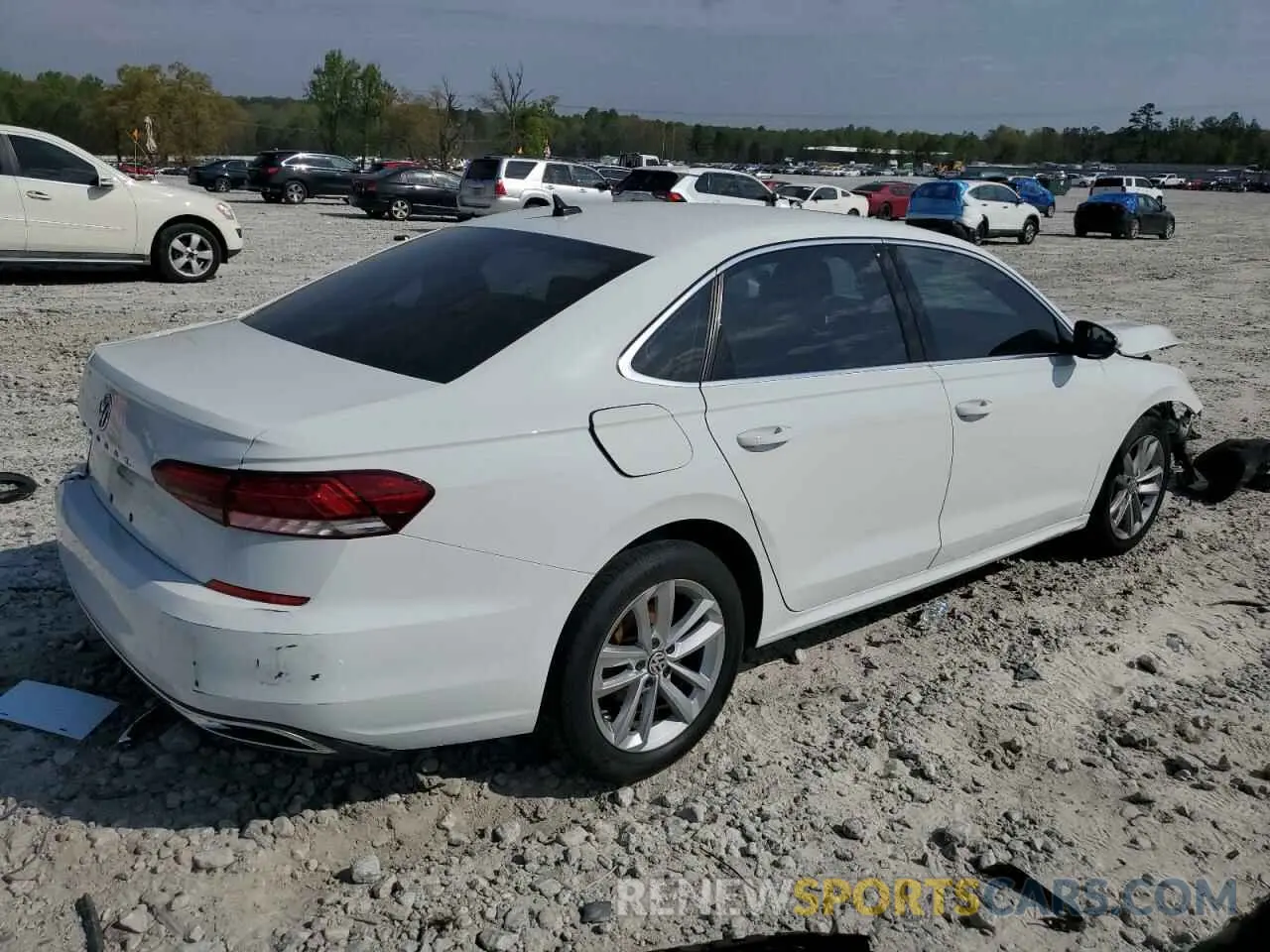 3 Photograph of a damaged car 1VWWA7A33LC025516 VOLKSWAGEN PASSAT 2020