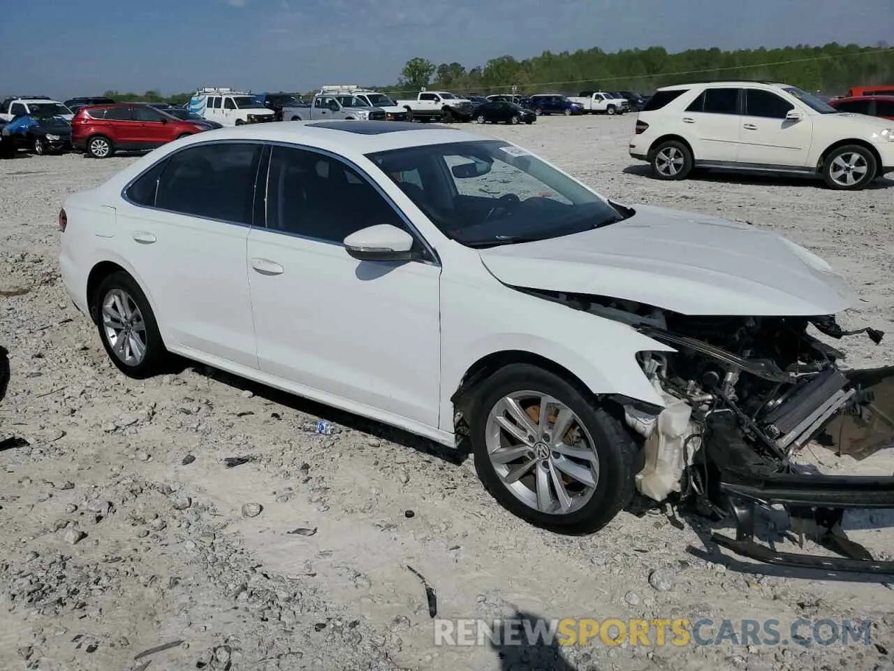 4 Photograph of a damaged car 1VWWA7A33LC025516 VOLKSWAGEN PASSAT 2020