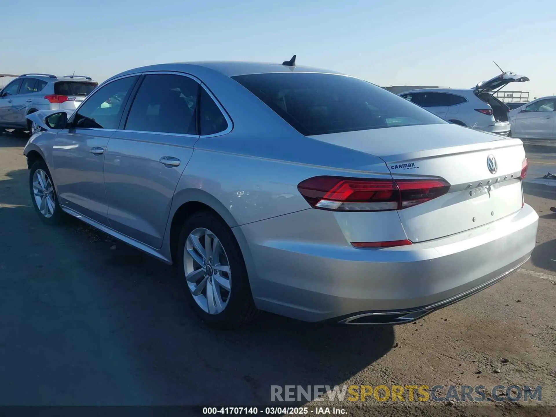 3 Photograph of a damaged car 1VWWA7A35LC024903 VOLKSWAGEN PASSAT 2020