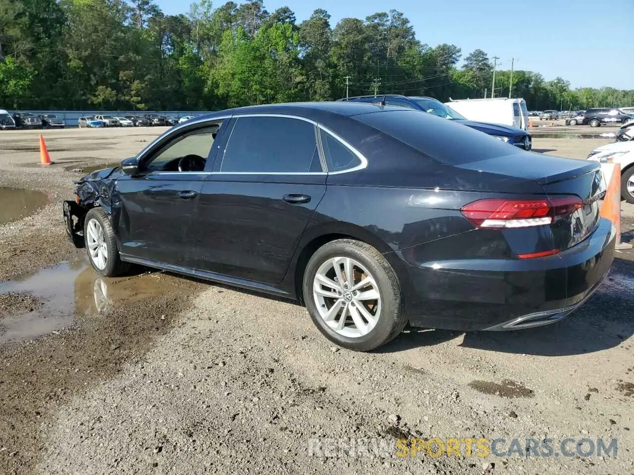 2 Photograph of a damaged car 1VWWA7A36LC019807 VOLKSWAGEN PASSAT 2020