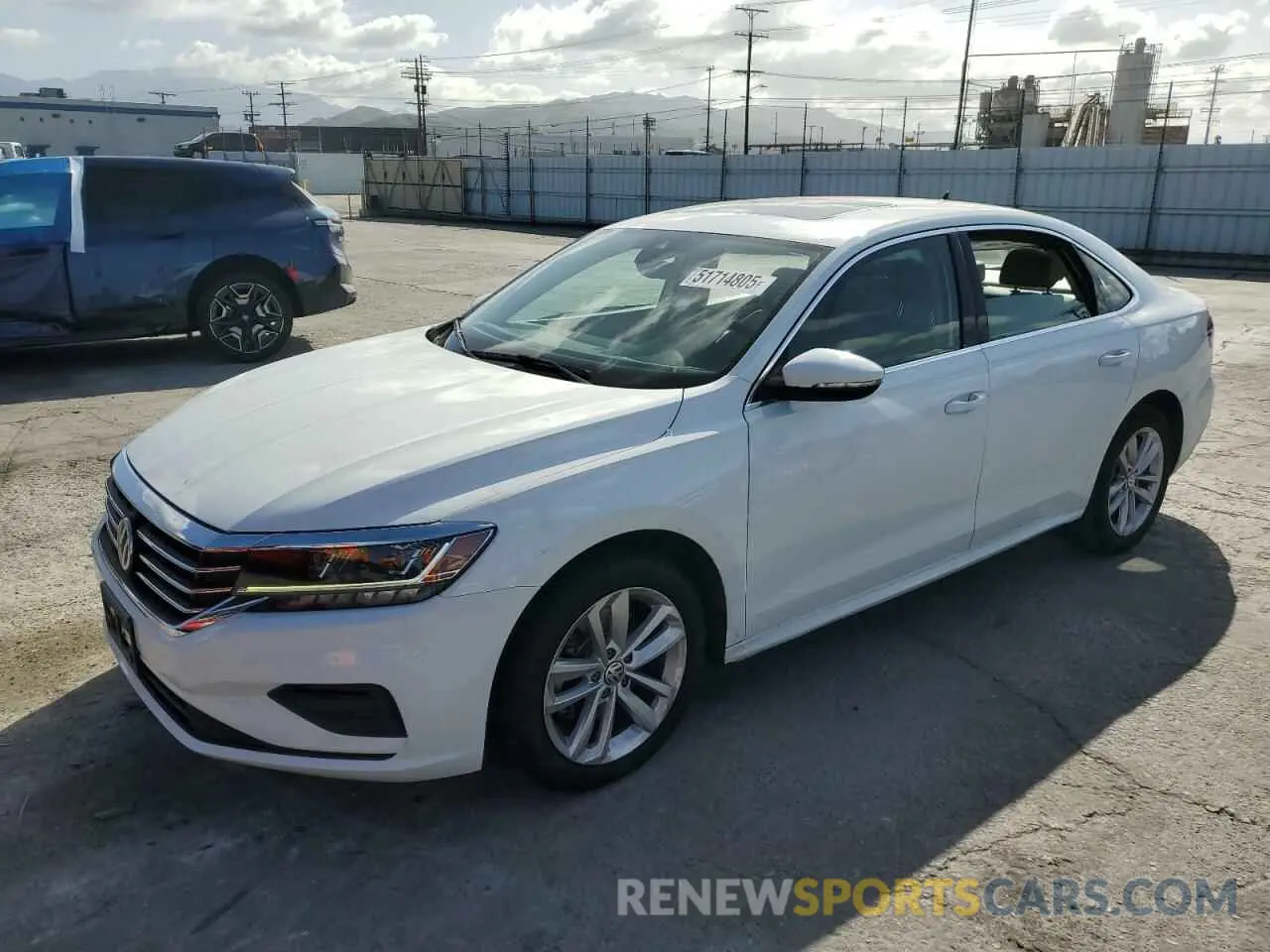 1 Photograph of a damaged car 1VWWA7A37LC027298 VOLKSWAGEN PASSAT 2020