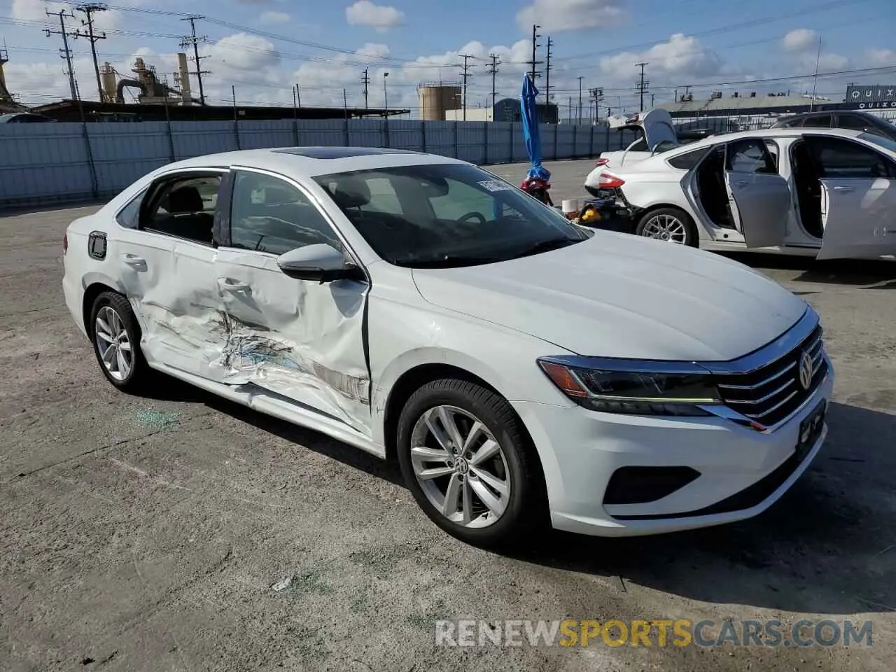 4 Photograph of a damaged car 1VWWA7A37LC027298 VOLKSWAGEN PASSAT 2020