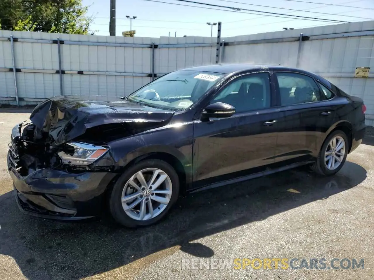 1 Photograph of a damaged car 1VWAA7A30MC009219 VOLKSWAGEN PASSAT 2021