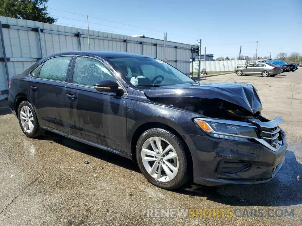 4 Photograph of a damaged car 1VWAA7A30MC009219 VOLKSWAGEN PASSAT 2021
