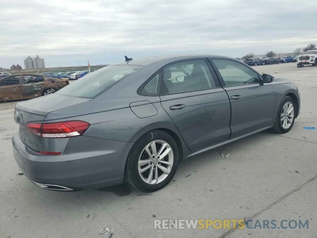 3 Photograph of a damaged car 1VWAA7A30MC013545 VOLKSWAGEN PASSAT 2021