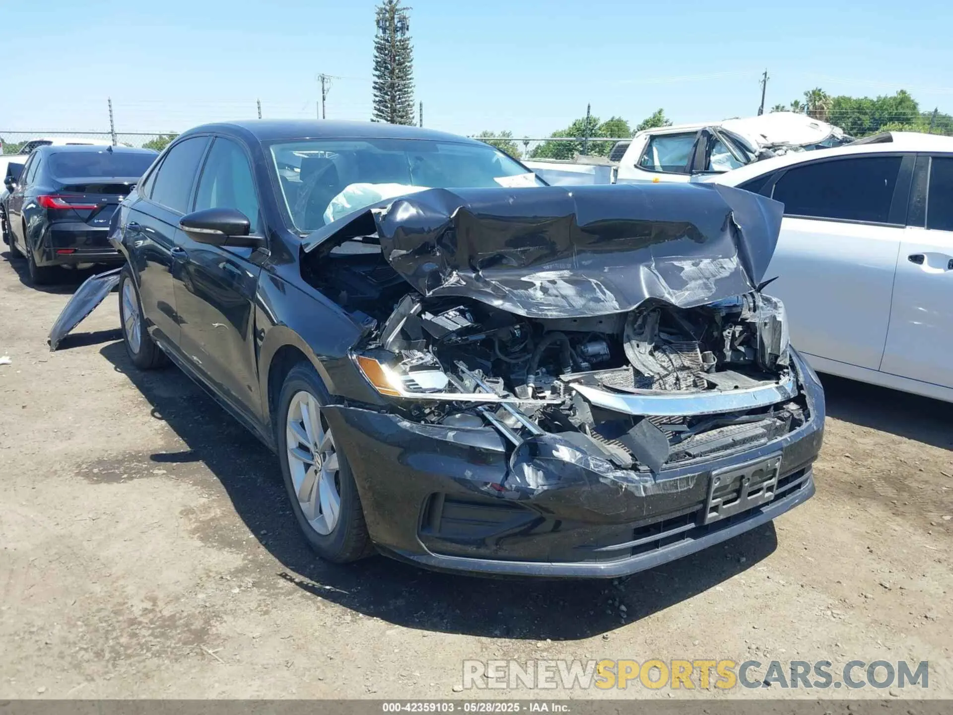 1 Photograph of a damaged car 1VWAA7A31MC005888 VOLKSWAGEN PASSAT 2021