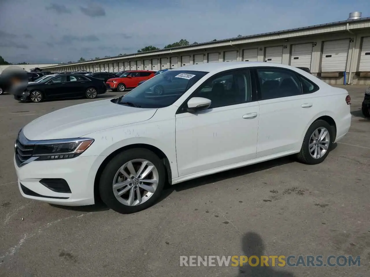 1 Photograph of a damaged car 1VWAA7A31MC009245 VOLKSWAGEN PASSAT 2021