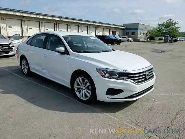 13 Photograph of a damaged car 1VWAA7A31MC009245 VOLKSWAGEN PASSAT 2021