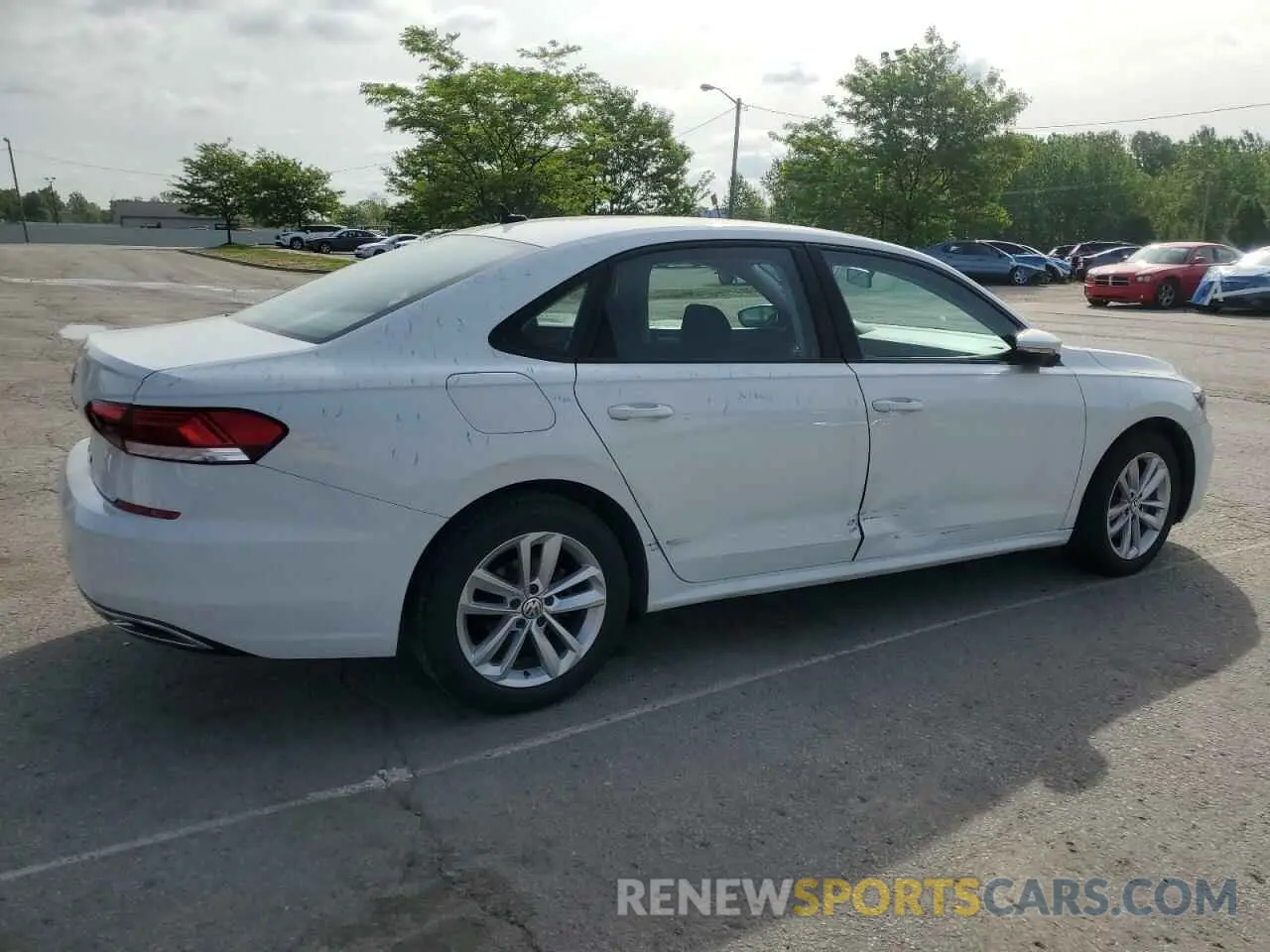 3 Photograph of a damaged car 1VWAA7A31MC009245 VOLKSWAGEN PASSAT 2021