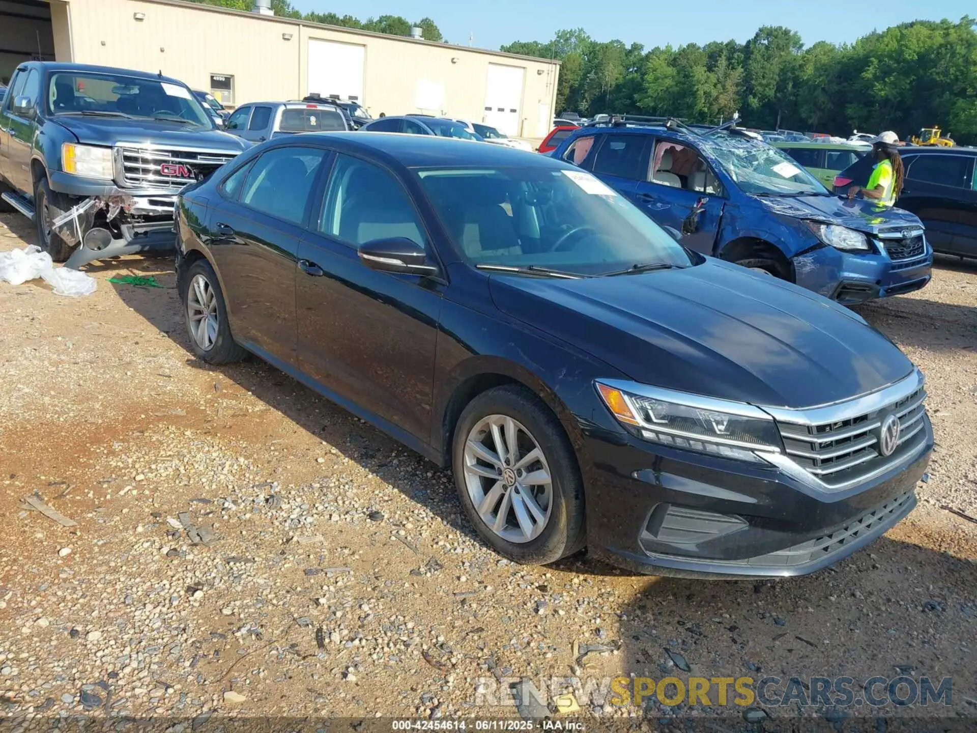 1 Photograph of a damaged car 1VWAA7A31MC017829 VOLKSWAGEN PASSAT 2021