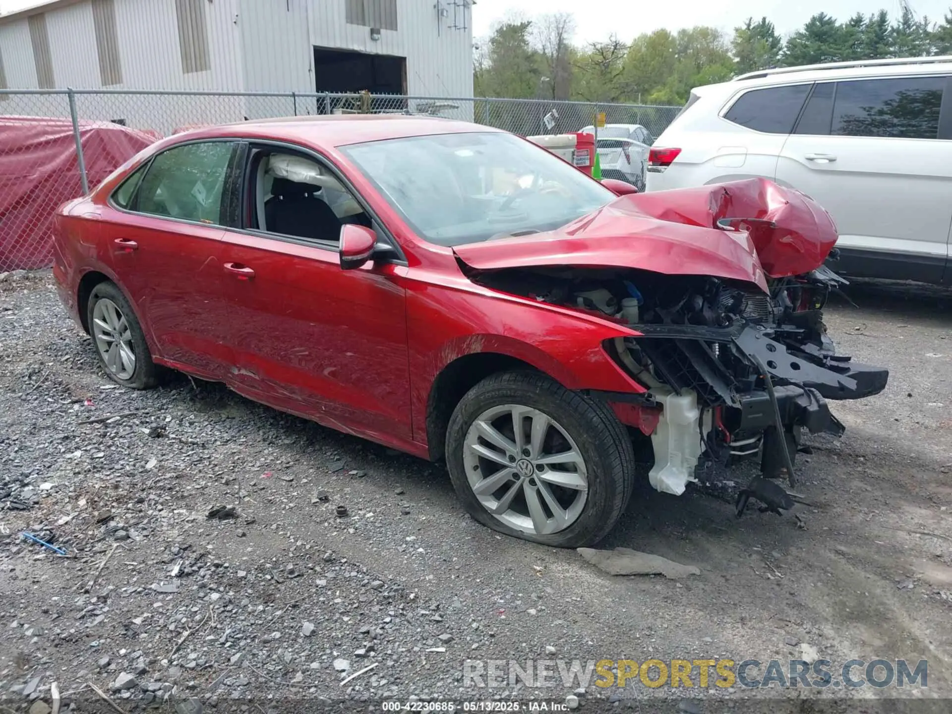 1 Photograph of a damaged car 1VWAA7A32MC015846 VOLKSWAGEN PASSAT 2021