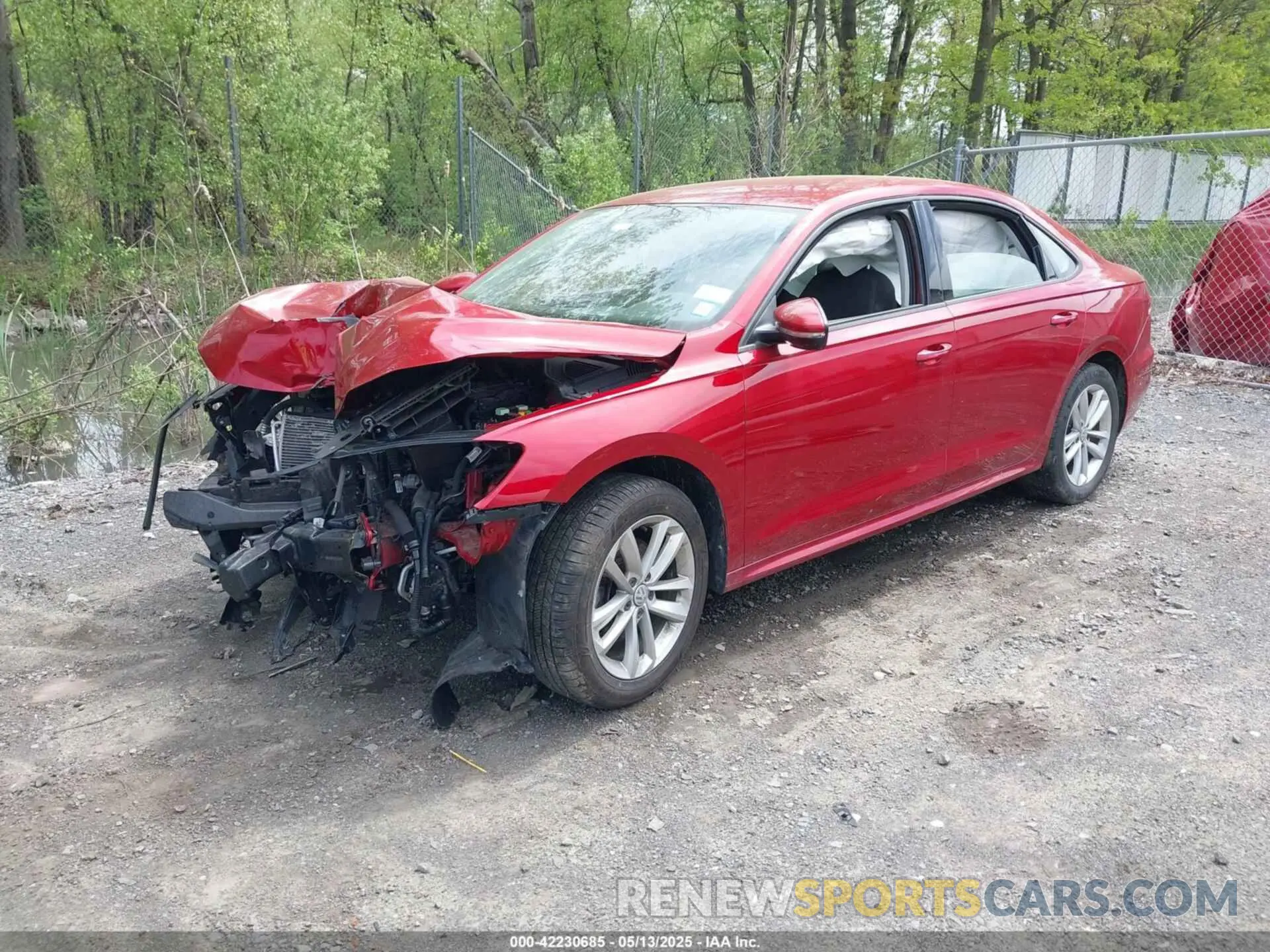 2 Photograph of a damaged car 1VWAA7A32MC015846 VOLKSWAGEN PASSAT 2021