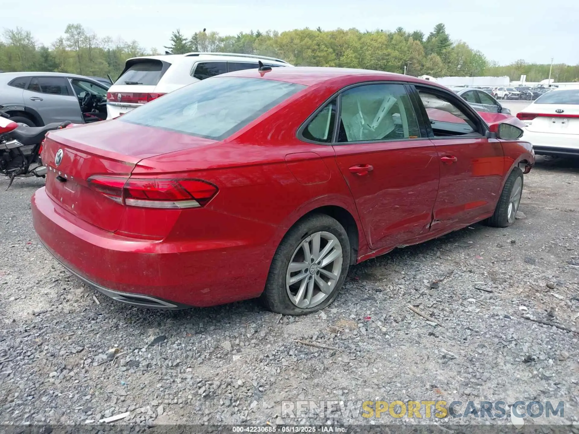 4 Photograph of a damaged car 1VWAA7A32MC015846 VOLKSWAGEN PASSAT 2021