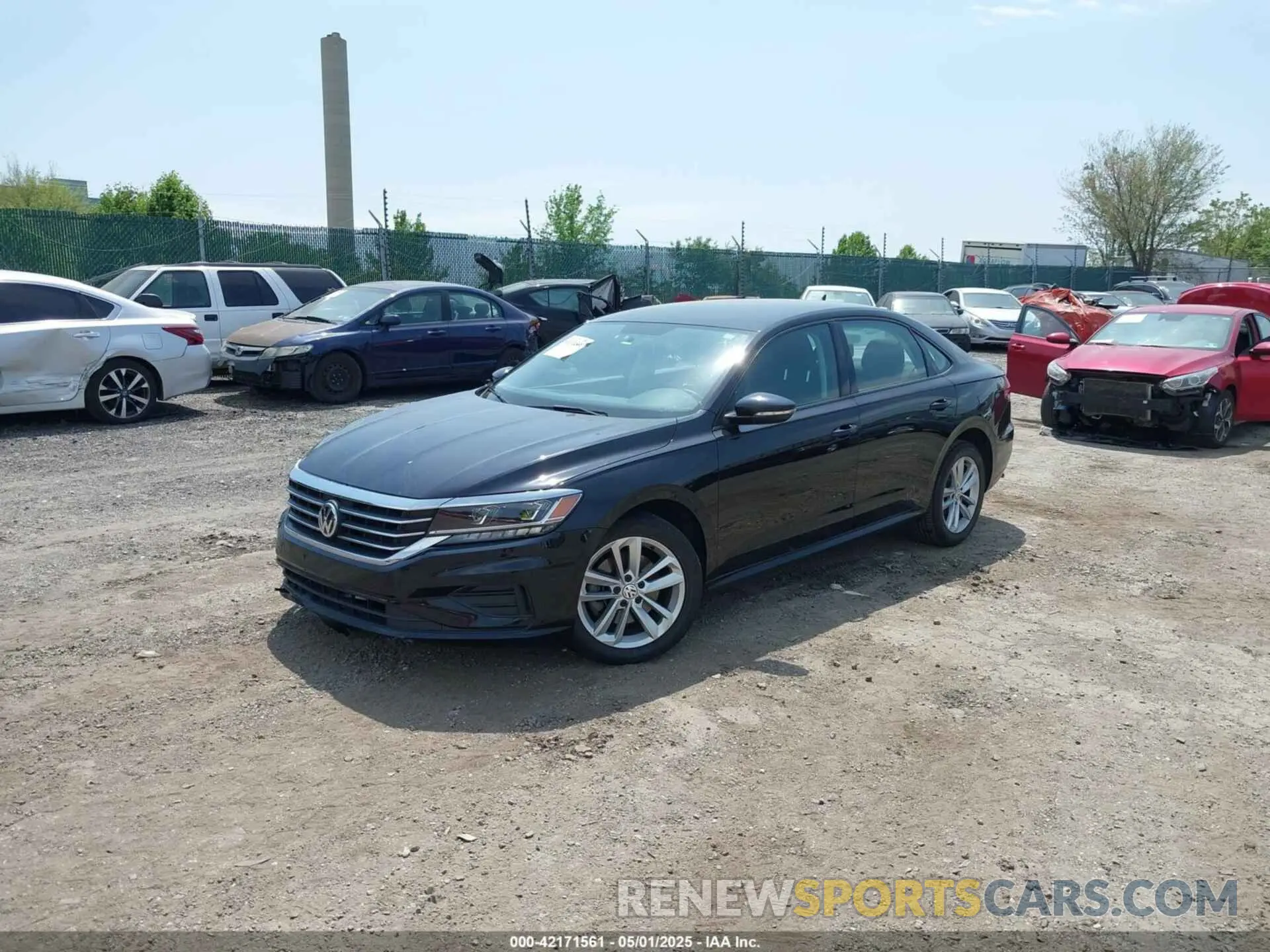 2 Photograph of a damaged car 1VWAA7A33MC005648 VOLKSWAGEN PASSAT 2021