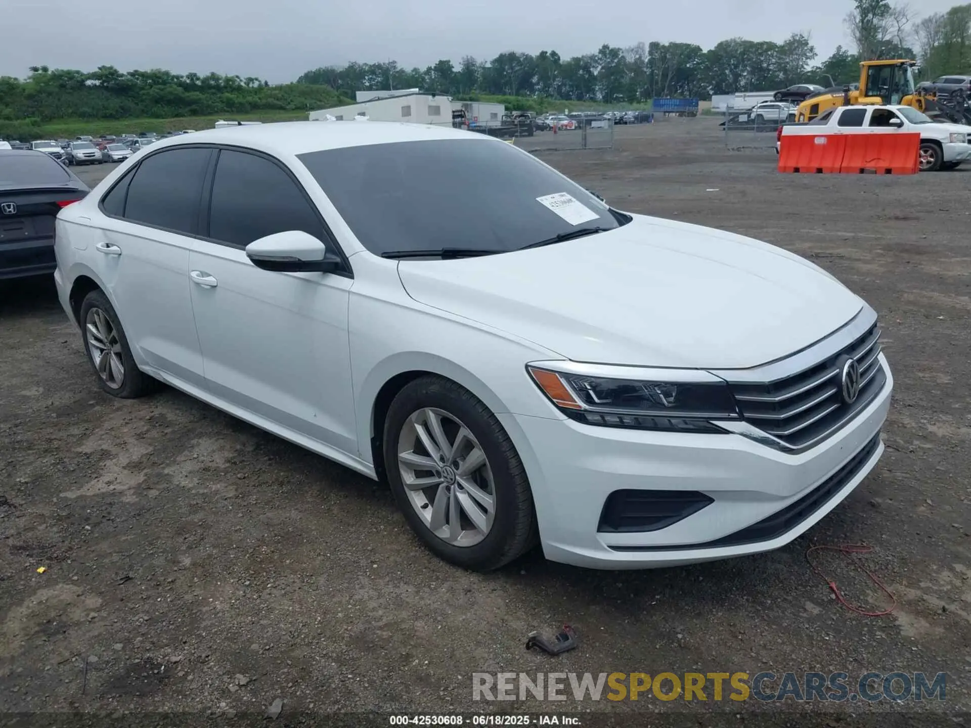 1 Photograph of a damaged car 1VWAA7A33MC014365 VOLKSWAGEN PASSAT 2021