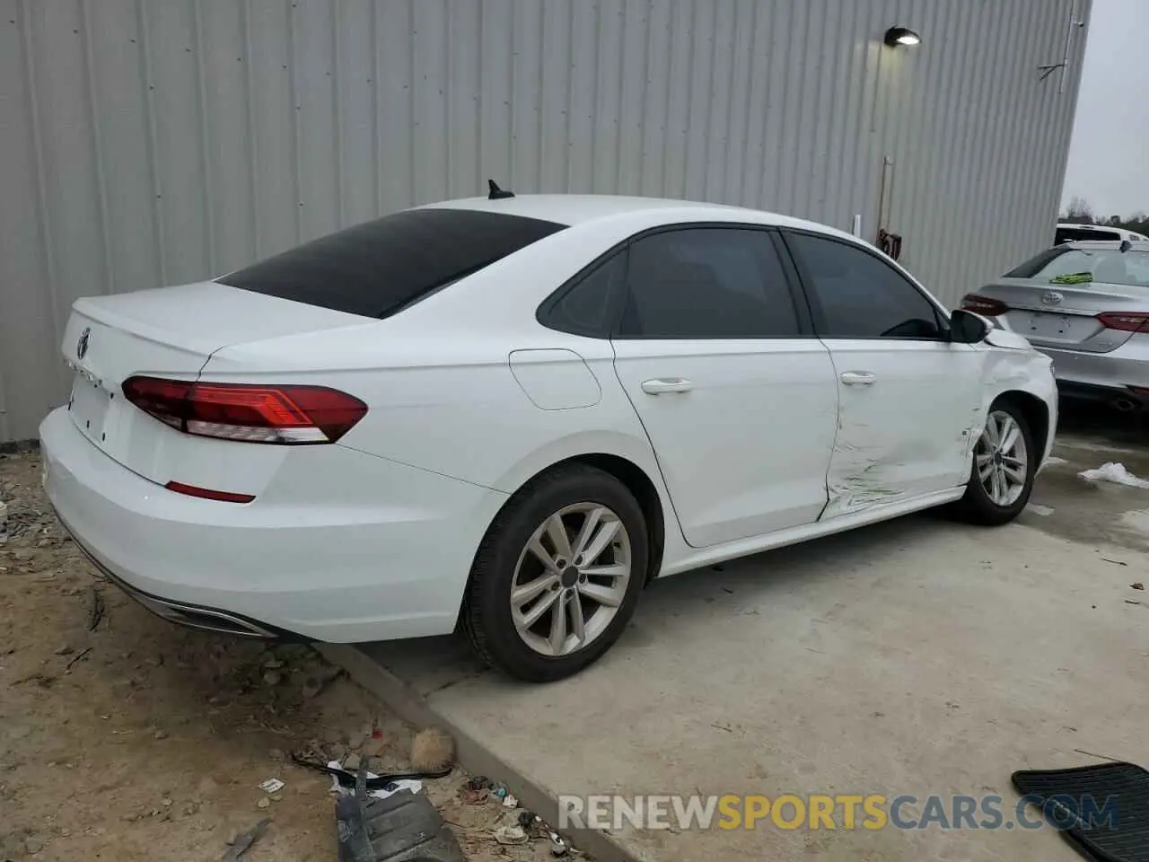 3 Photograph of a damaged car 1VWAA7A33MC016584 VOLKSWAGEN PASSAT 2021