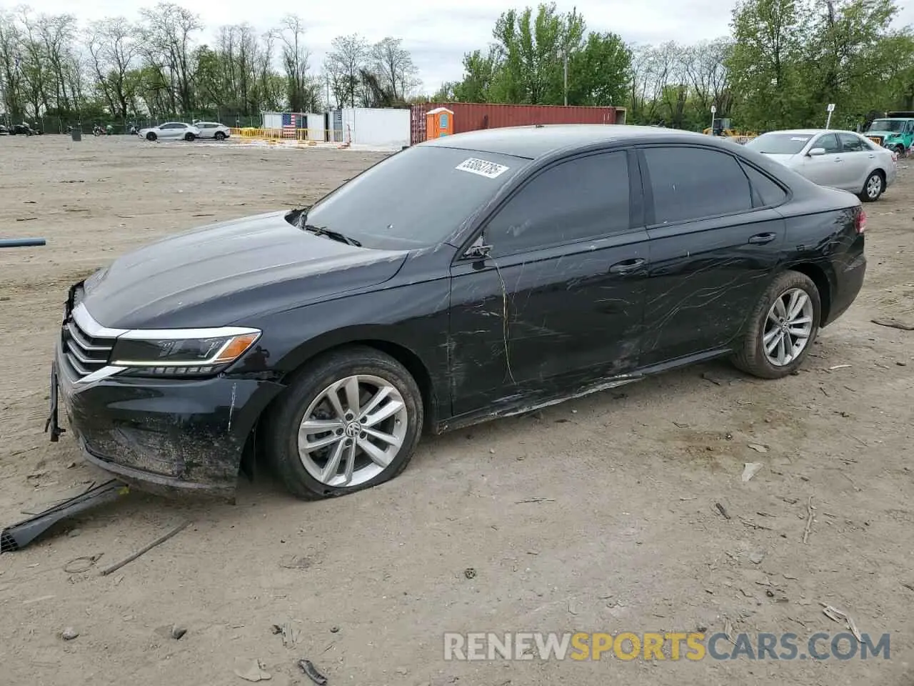 1 Photograph of a damaged car 1VWAA7A34MC011524 VOLKSWAGEN PASSAT 2021