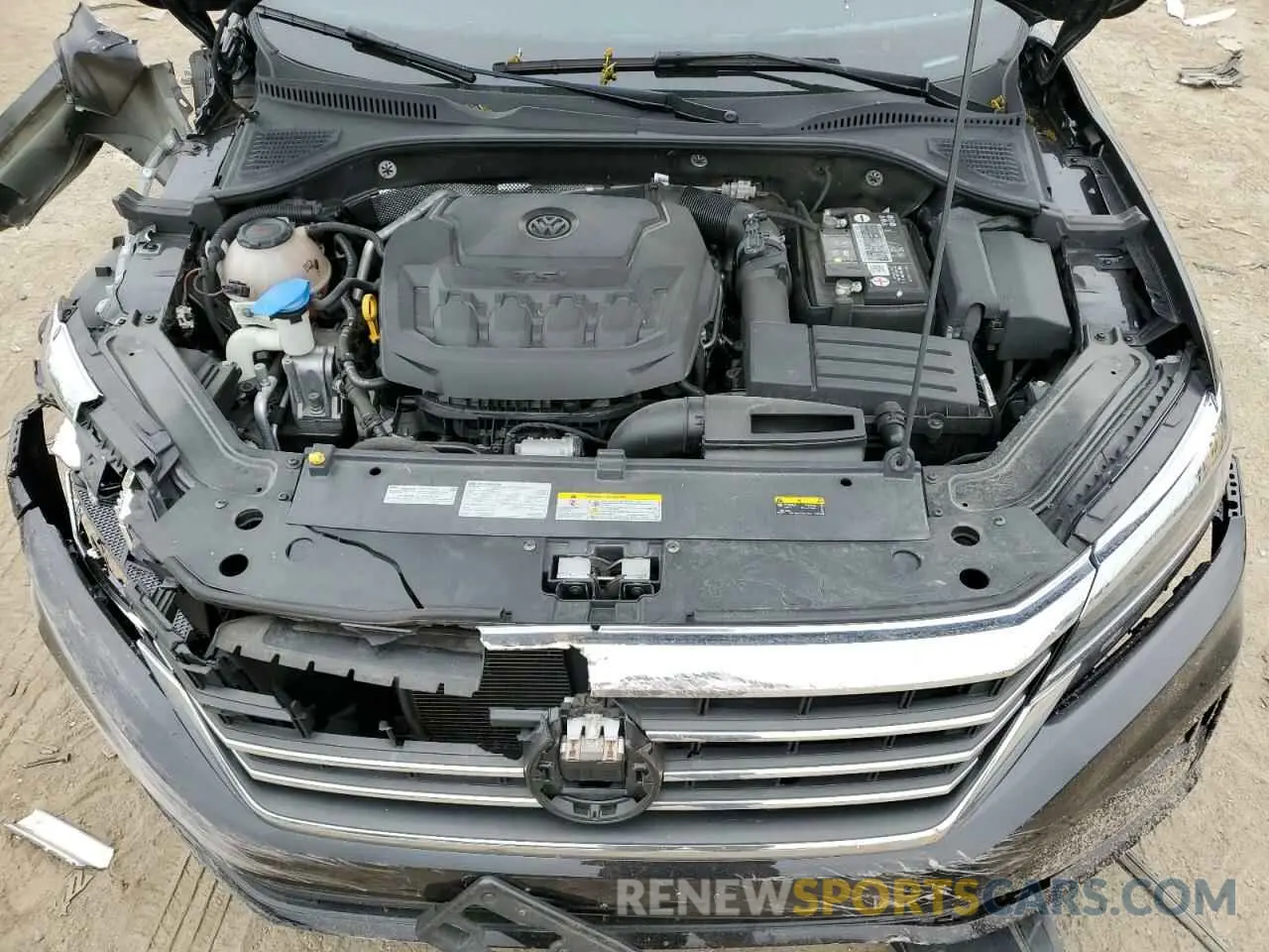 11 Photograph of a damaged car 1VWAA7A34MC011524 VOLKSWAGEN PASSAT 2021
