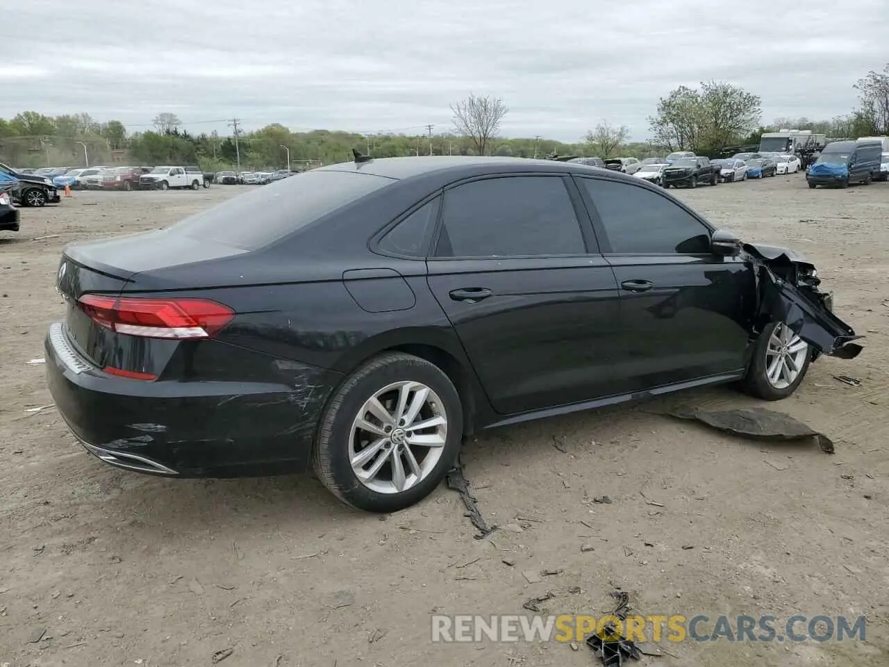 3 Photograph of a damaged car 1VWAA7A34MC011524 VOLKSWAGEN PASSAT 2021