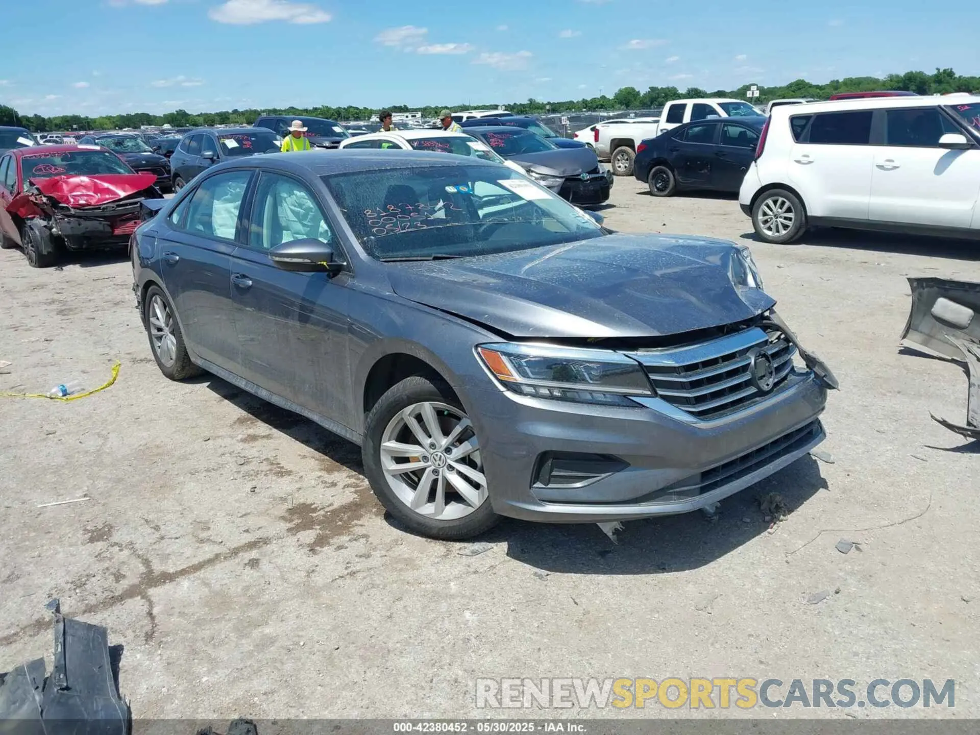 1 Photograph of a damaged car 1VWAA7A36MC000511 VOLKSWAGEN PASSAT 2021